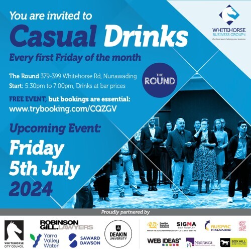 Casual Drinks & Networking - July