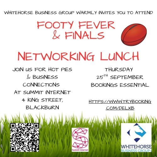 Footy Fever Networking Lunch