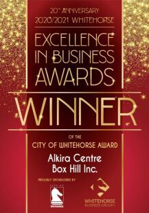 Alkira Centre Box Hill Inc - City of Whitehorse Award Winner