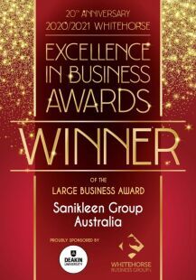 Sanikleen Group Australia - Large Business Award Winner