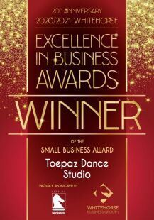 Toepaz Dance Studio - Small Business Award Winner